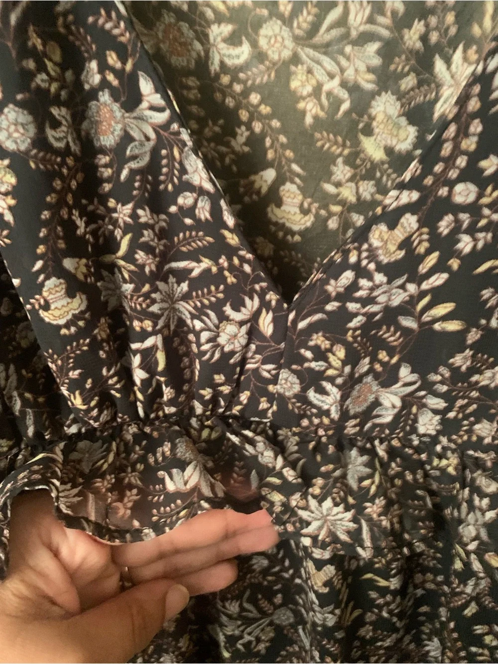 Zara sheer floral